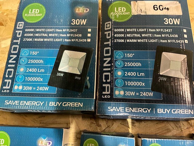 Optonica led floodlight ip66 (7x) - afbeelding 4 van  5