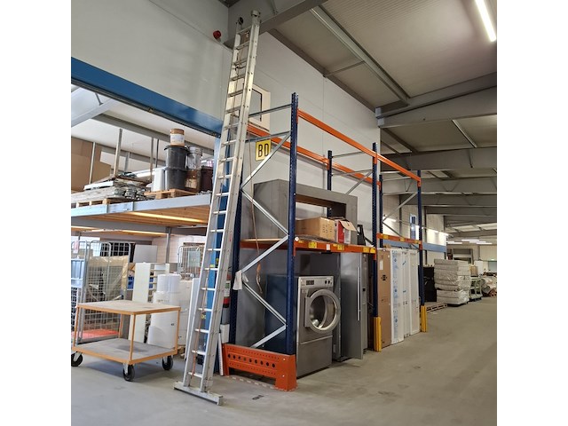 Optrek ladder 2x 20 treeds - afbeelding 1 van  6