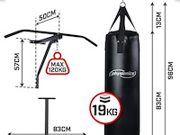 Optrekstang met bokszak incl. montagemateriaal - afbeelding 2 van  8