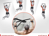 Optrekstang met bokszak incl. montagemateriaal - afbeelding 5 van  8