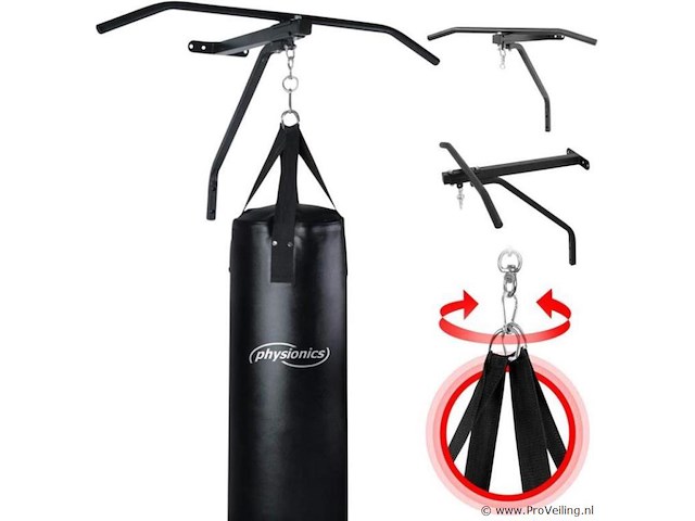 Optrekstang met bokszak incl. montagemateriaal - afbeelding 1 van  8