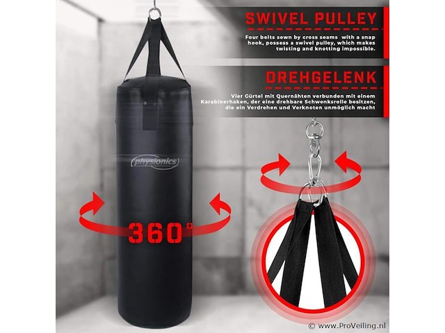 Optrekstang met bokszak incl. montagemateriaal - afbeelding 3 van  8