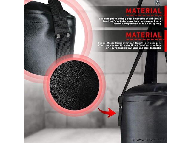 Optrekstang met bokszak incl. montagemateriaal - afbeelding 8 van  8