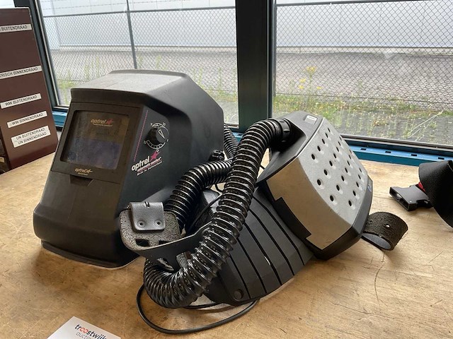 Optrel solarmatic comfort laskap met afzuiging en filter - afbeelding 1 van  5