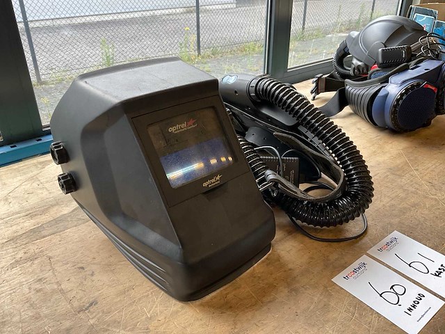 Optrel solarmatic comfort laskap met afzuiging en filter - afbeelding 2 van  5