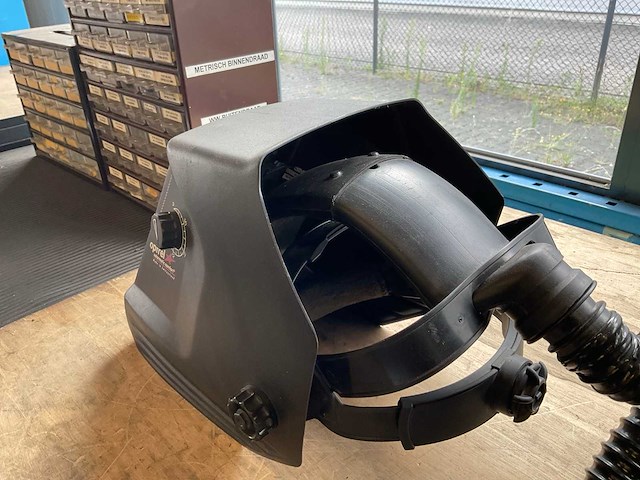 Optrel solarmatic comfort laskap met afzuiging en filter - afbeelding 3 van  5