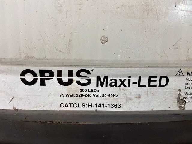 Opus maxi-led bouwlamp met statief - afbeelding 1 van  2