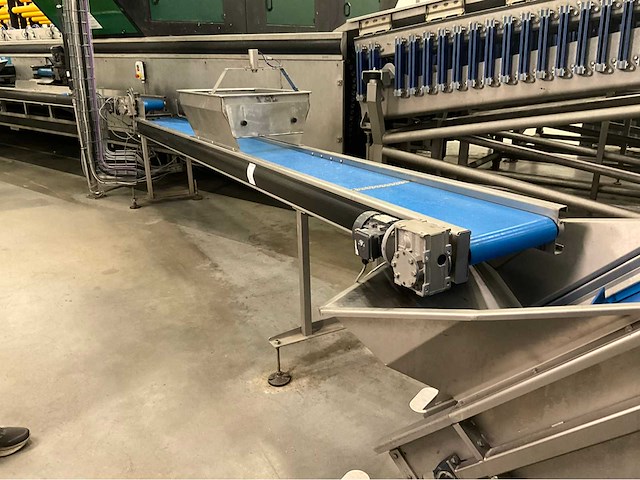 Opvoer transportband met afvoerband - afbeelding 3 van  12