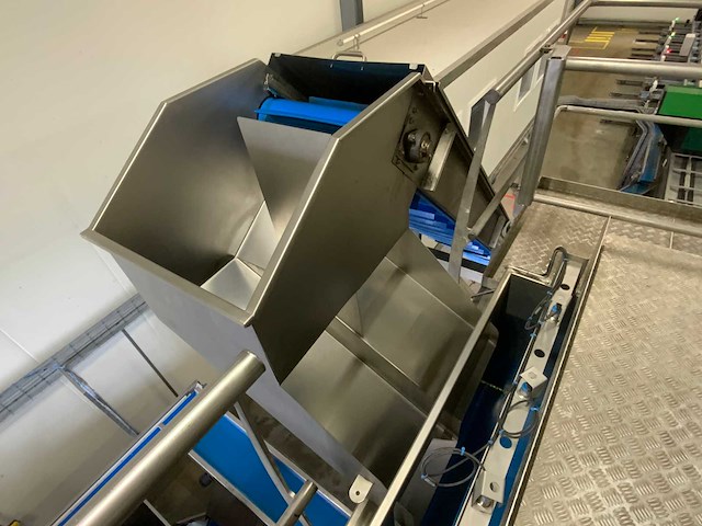 Opvoer transportband met afvoerband - afbeelding 9 van  12