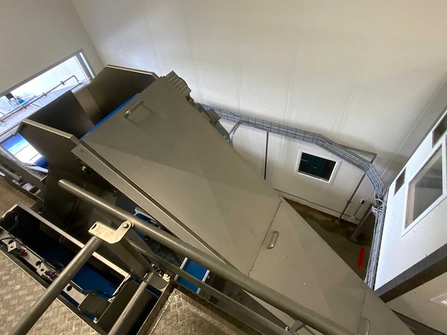 Opvoer transportband met afvoerband - afbeelding 10 van  12