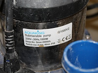 Opvoerpomp aquaking q1000v2 met slang. - afbeelding 3 van  3