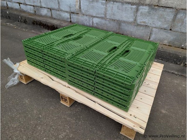 Opvouwbare kratten - aantal 10 stuks - afbeelding 5 van  5