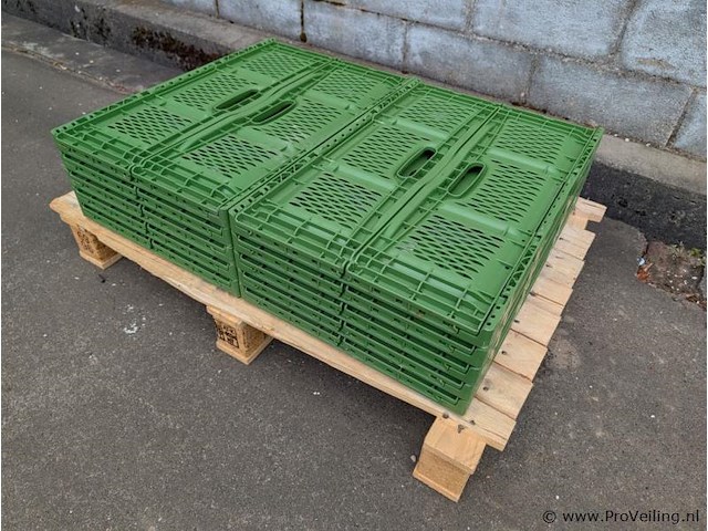 Opvouwbare kratten - aantal 10 stuks - afbeelding 3 van  3