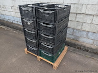 Opvouwbare kratten – aantal 10 stuks - afbeelding 1 van  3