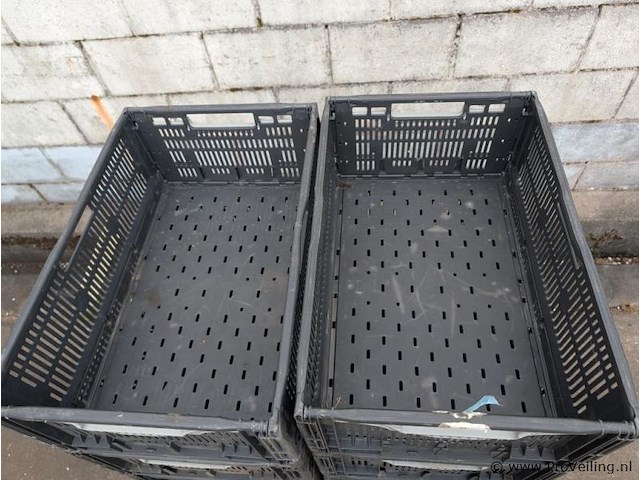 Opvouwbare kratten – aantal 10 stuks - afbeelding 2 van  3