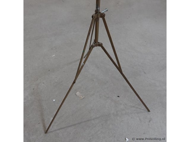 Opvouwbare messing/koperen muziekstandaard - afbeelding 5 van  5