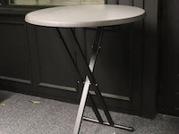 Opvouwbare statafel - ø 84x110cm (h) - afbeelding 1 van  4