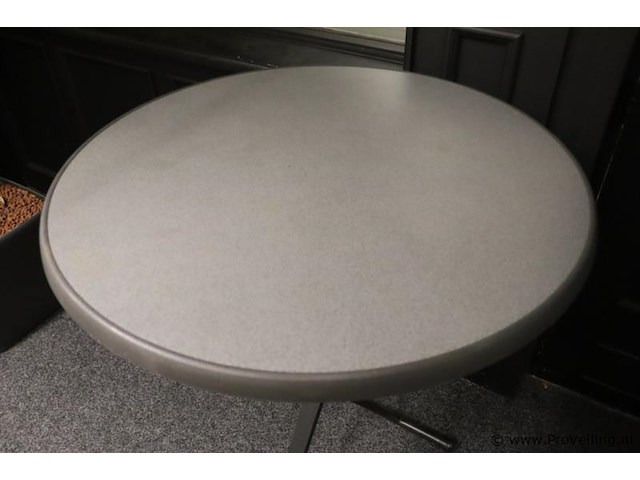 Opvouwbare statafel - ø 84x110cm (h) - afbeelding 2 van  4