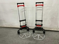 Opvouwbare steekwagen (2x) - afbeelding 1 van  2