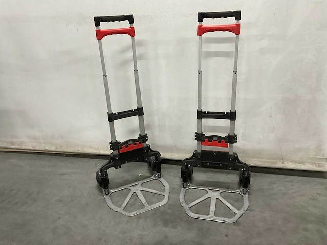 Opvouwbare steekwagen (2x) - afbeelding 1 van  2