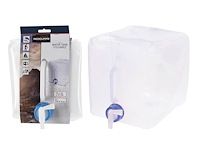 Opvouwbare water tank 10 liter met kraan (doos q2) - afbeelding 1 van  3
