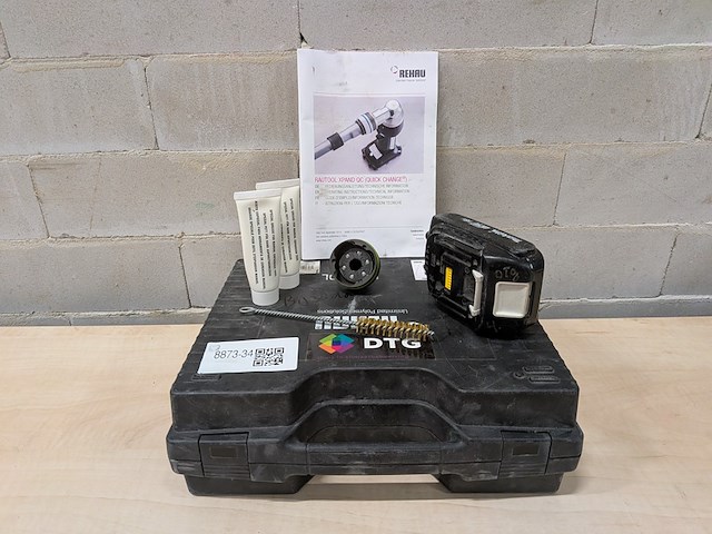 Opwijdkop t.b.v. persopwijkmachine, rehau, 3521 - afbeelding 1 van  11