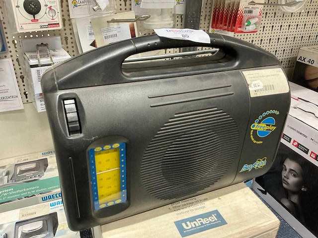 Opwindbare radio - afbeelding 1 van  2