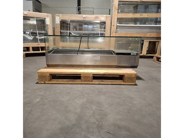 Opzet koelvitrine, afinox, rvs, 2016 - afbeelding 1 van  7