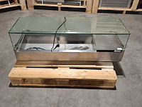 Opzet koelvitrine, afinox, rvs, 2016 - afbeelding 2 van  7