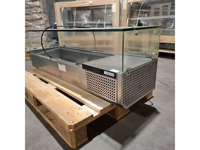 Opzet koelvitrine, afinox, rvs, 2016 - afbeelding 3 van  7