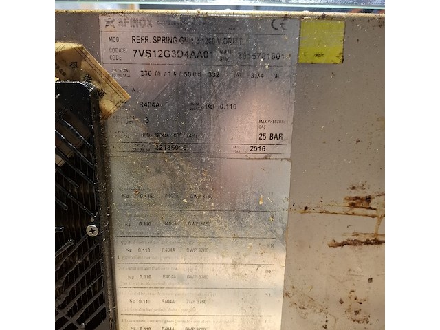 Opzet koelvitrine, afinox, rvs, 2016 - afbeelding 7 van  7