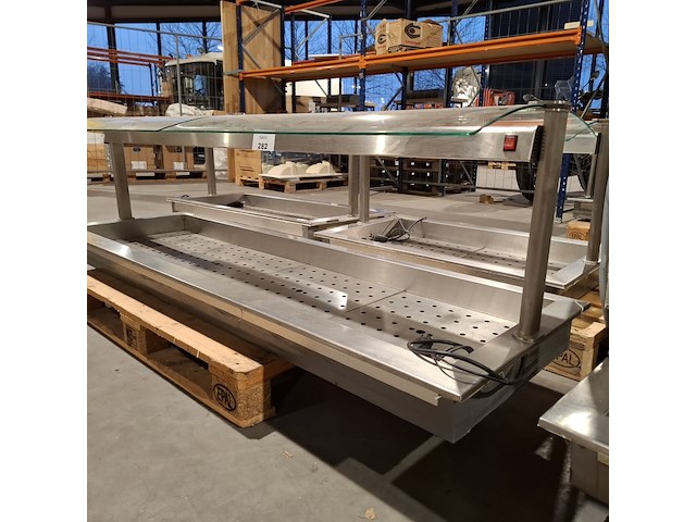 Opzet koelvitrine , rvs / glas, 2020 - afbeelding 3 van  7