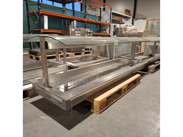 Opzet koelvitrine , rvs / glas, 2020 - afbeelding 4 van  7