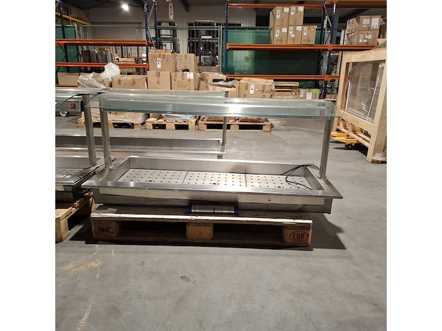 Opzet koelvitrine , rvs / glas, 2020 - afbeelding 1 van  5