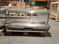 Opzet koelvitrine , rvs / glas, 2020 - afbeelding 1 van  5