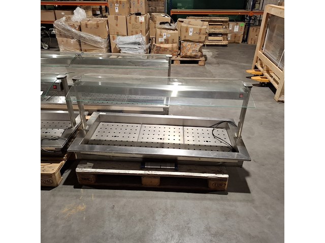 Opzet koelvitrine , rvs / glas, 2020 - afbeelding 2 van  5