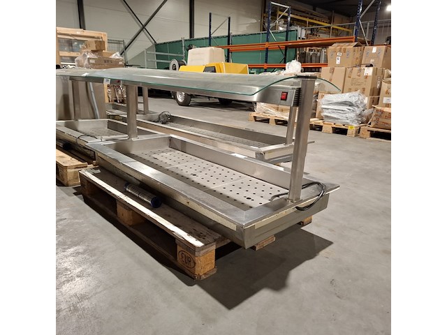 Opzet koelvitrine , rvs / glas, 2020 - afbeelding 3 van  5