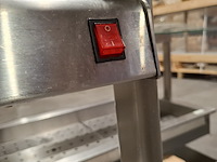 Opzet koelvitrine , rvs / glas, 2020 - afbeelding 5 van  6