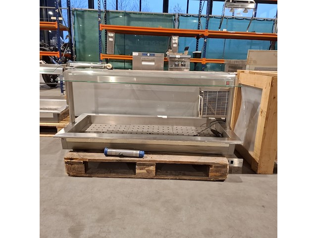 Opzet koelvitrine , rvs / glas, 2020 - afbeelding 1 van  6