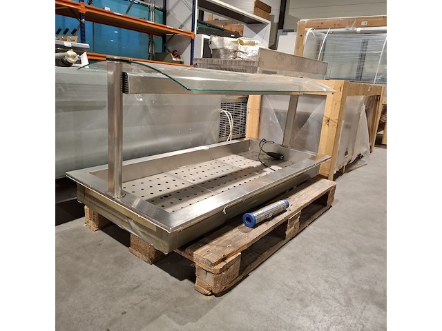 Opzet koelvitrine , rvs / glas, 2020 - afbeelding 3 van  6