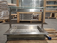 Opzet koelvitrine , rvs / glas, 2020 - afbeelding 1 van  6