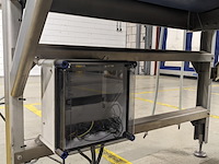 Opzet tafel met transportbaan, polyketting, gb m01-05, blauw, 2022 - afbeelding 3 van  14