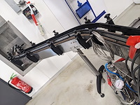 Opzet tafel met transportbaan, polyketting, gb m01-05, blauw, 2022 - afbeelding 6 van  14