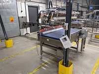 Opzet tafel met transportbaan, polyketting, gb m01-05, blauw, 2022 - afbeelding 7 van  14