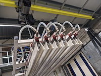 Opzet tafel met transportbaan, polyketting, gb m01-05, blauw, 2022 - afbeelding 9 van  14