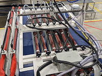 Opzet tafel met transportbaan, polyketting, gb m01-05, blauw, 2022 - afbeelding 12 van  14