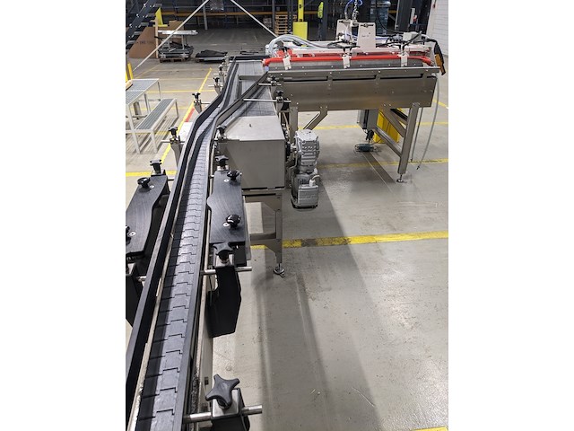 Opzet tafel met transportbaan, polyketting, gb m01-05, blauw, 2022 - afbeelding 14 van  14