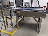 Opzet tafel met transportbaan, polyketting, m01-10, blauw, 2022 - afbeelding 3 van  10