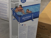 Opzet zwembad met stalen frame bestway steel pro, 259 cm x 170 cm x 61 cm. - afbeelding 2 van  3