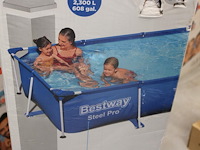 Opzet zwembad met stalen frame bestway steel pro, 259 cm x 170 cm x 61 cm. - afbeelding 3 van  3